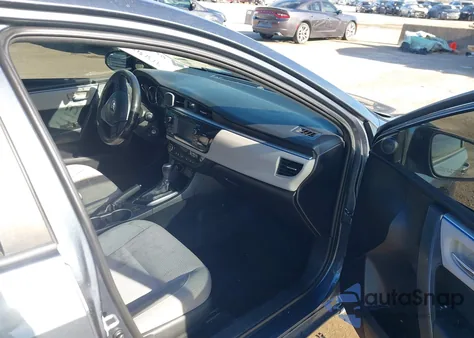 2015 Toyota Corolla Le из США, поврежденный, VIN 2T1BURHE5FC322794